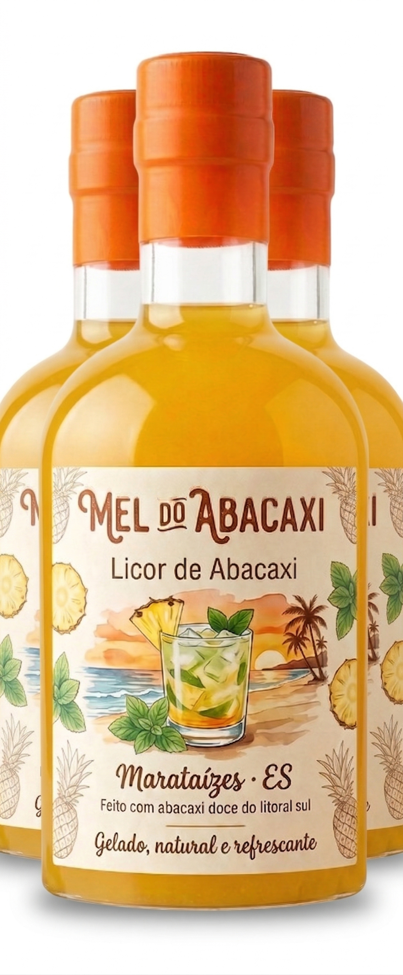 Mel do Abacaxi — Licor Artesanal de Marataízes ES