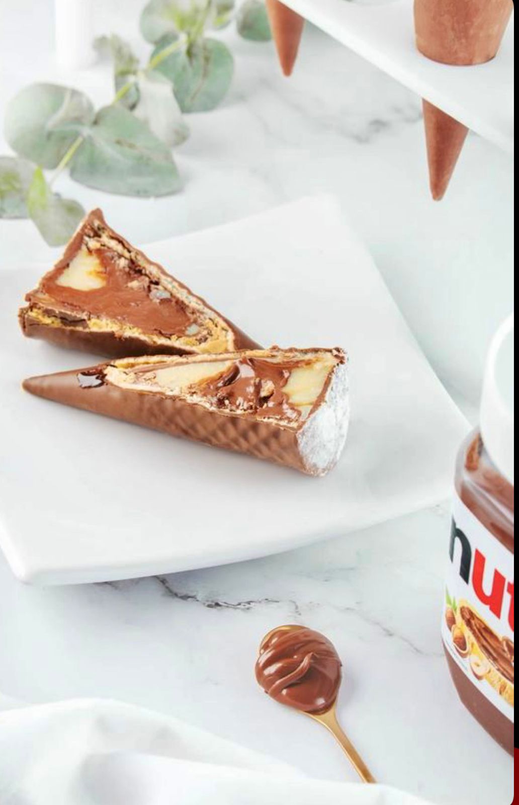 Cone de Nutella